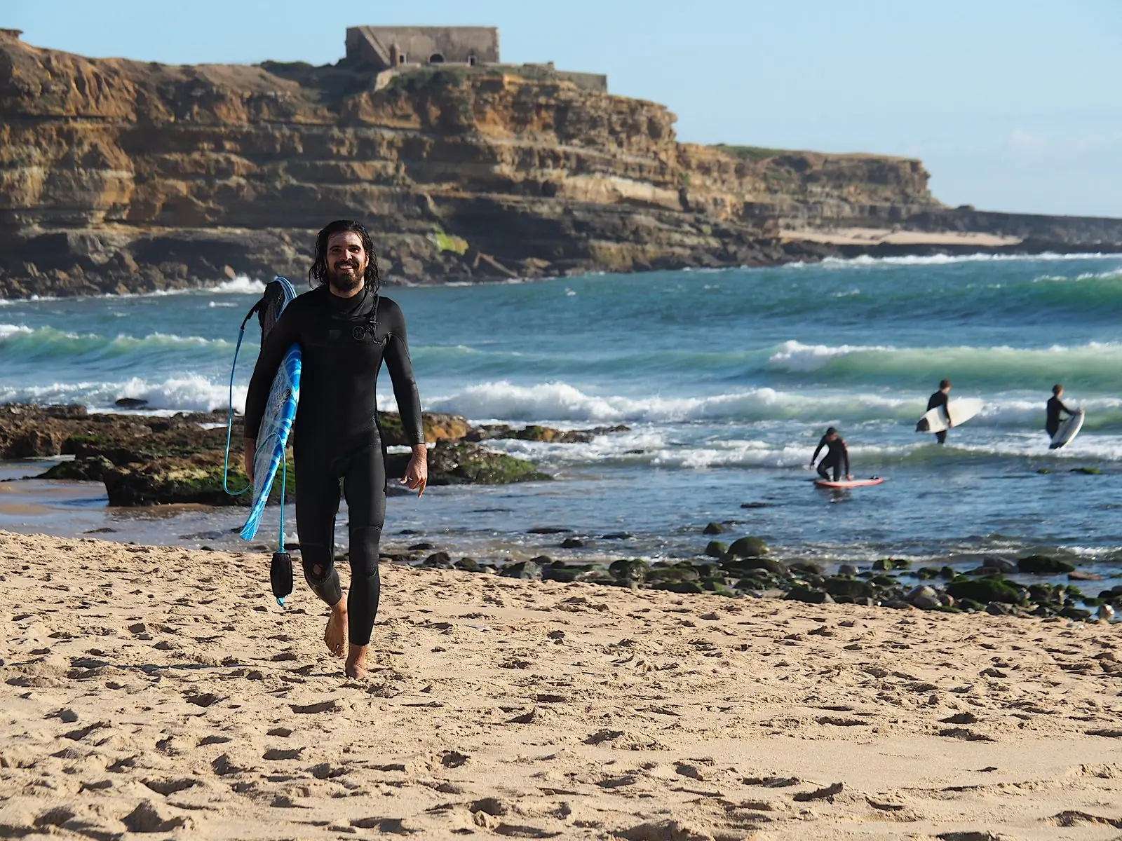 The Dolce Vita crew gathered together in Ericeira