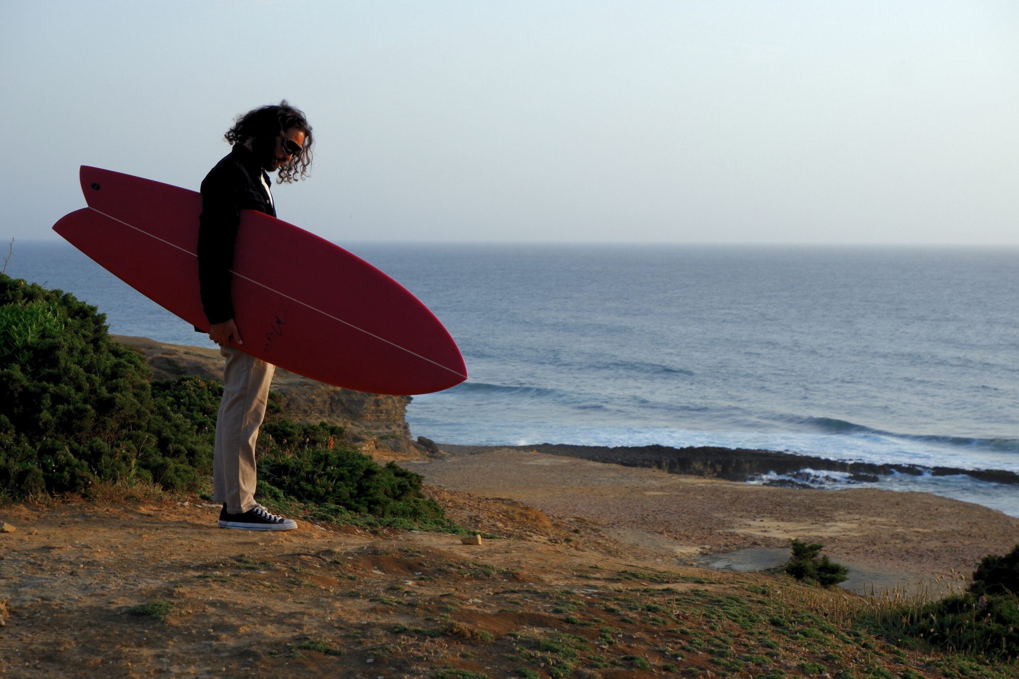 Ribeira d'Ilhas beach in Ericeira
